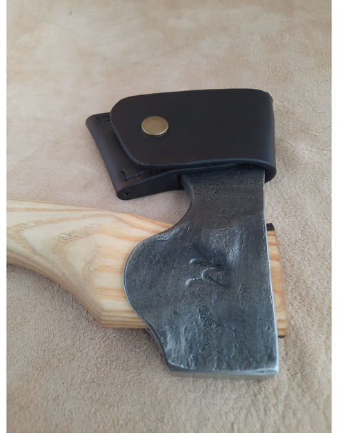 Bearded Carving Hatchet - Natural (with Sheath)